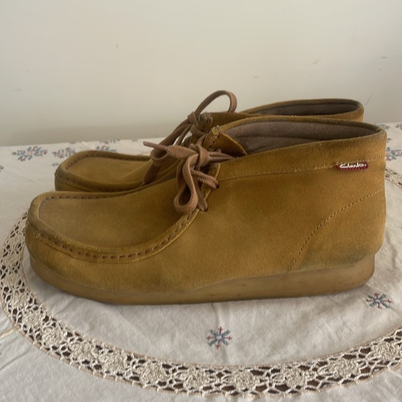 Clark’s chukka boots. Hard sole. Suede - Picture 3 of 5